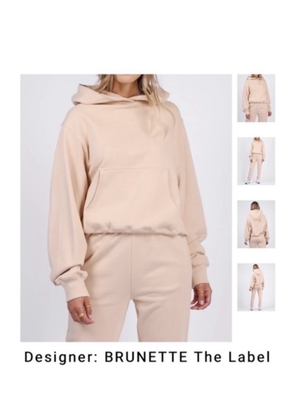 Brunette The Label hoodie set